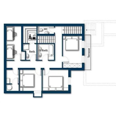 Schoeneben Edelhirsch Dom wakacyjny Wald im Pinzgau